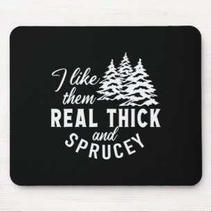 Alfombrilla De Ratón El Árbol De Navidad Que Me Gusta Es Muy Grueso Y S