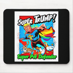 Alfombrilla De Ratón El Arcoiris SuperTrump 2025 Protege Nuestros Gatos