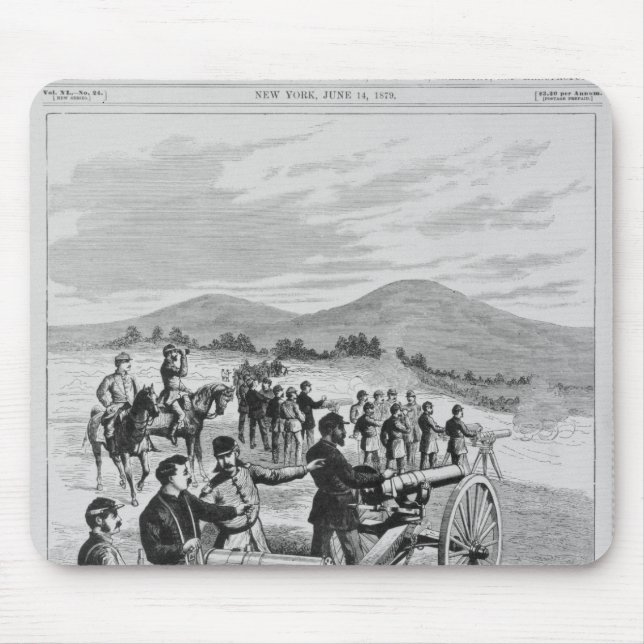 Alfombrilla De Ratón El arma de Gatling del modelo nuevo (Frente)