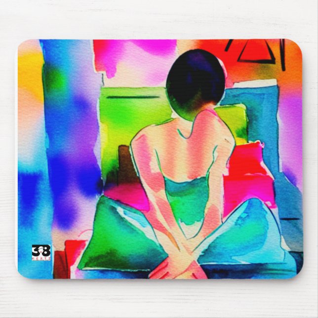 Alfombrilla De Ratón El arte de la lapidación para la almohadilla del r (Frente)