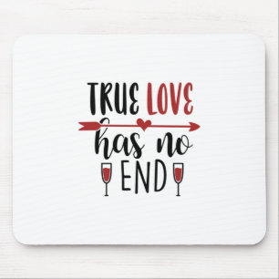 Alfombrilla De Ratón El arte de San Valentín El amor verdadero no tiene