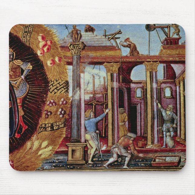 Alfombrilla De Ratón El arte del edificio (Frente)