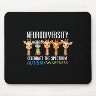 Alfombrilla De Ratón El autismo adopta la neurodiversidad y celebra el 