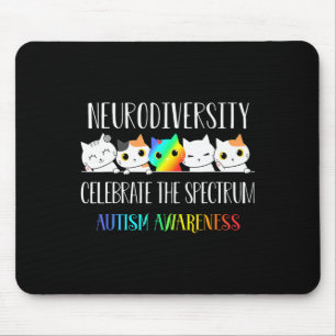 Alfombrilla De Ratón El autismo adopta la neurodiversidad y celebra el 