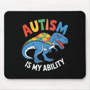 Alfombrilla De Ratón El autismo es mi habilidad para el diseño de rompe
