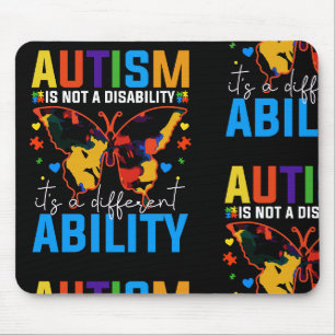 Alfombrilla De Ratón El Autismo No Es Una Discapacidad, Es Diferente