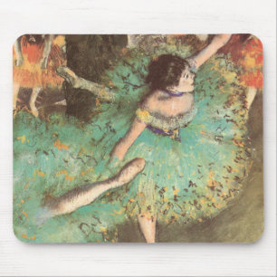 Alfombrilla De Ratón El Bailarín Verde de Edgar Degas, Ballet Antiguo