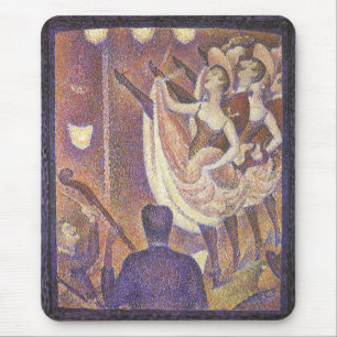 Alfombrilla De Ratón El baile Can Can, Le Chahut de Georges Seurat