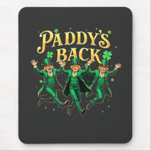 Alfombrilla De Ratón El baile de Trump en el Día de San Patricio de Pad