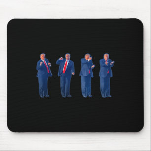 Alfombrilla De Ratón El baile Trumpty Trump bailando 4 de julio