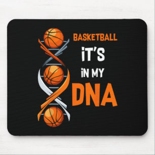 Alfombrilla De Ratón El baloncesto está en mi equipo de entrenadores de
