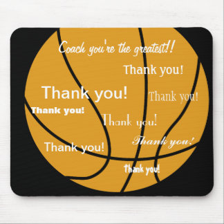 Alfombrilla De Ratón El baloncesto le agradece los regalos
