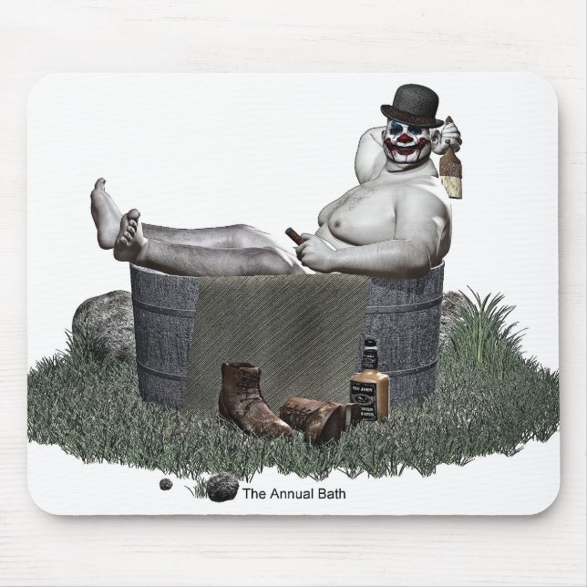 Alfombrilla De Ratón El baño anual (Frente)