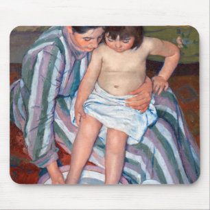 Alfombrilla De Ratón El baño del niño, Mary Cassatt