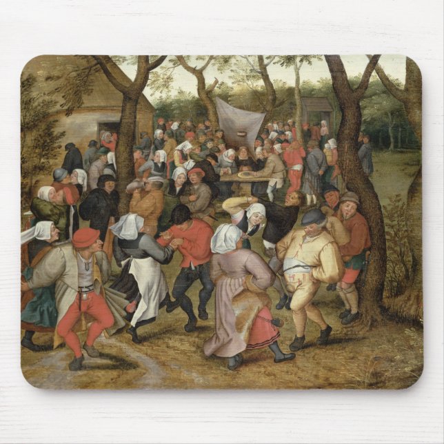 Alfombrilla De Ratón El banquete de la boda (Frente)