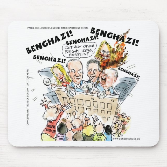 Alfombrilla De Ratón El Benghazi Shuffle Divertido (Frente)