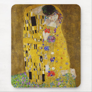 Alfombrilla De Ratón El beso - Gustav Klimt