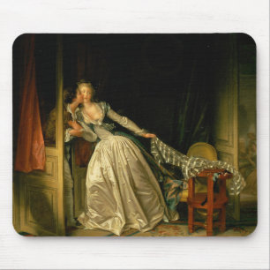 Alfombrilla De Ratón El beso robado Fragonard