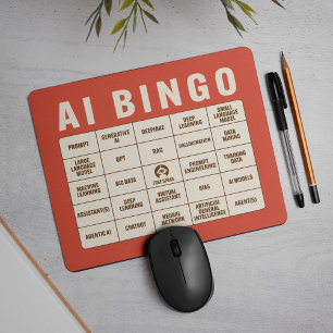 Alfombrilla De Ratón El bingo AI