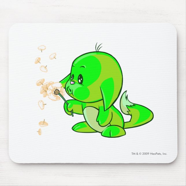 Alfombrilla De Ratón El brillar intensamente de Kacheek (Frente)