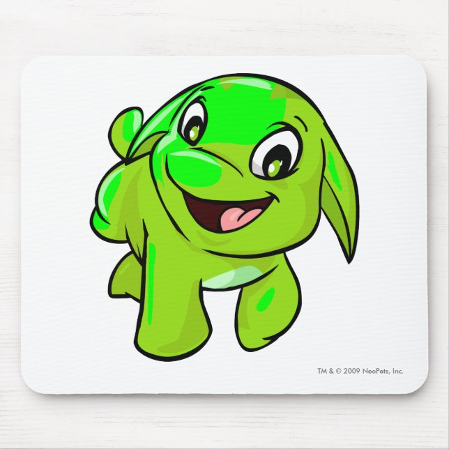 Alfombrilla De Ratón El brillar intensamente de Poogle (Frente)