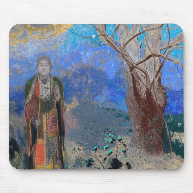 Alfombrilla De Ratón El Buda, Redon (Frente)