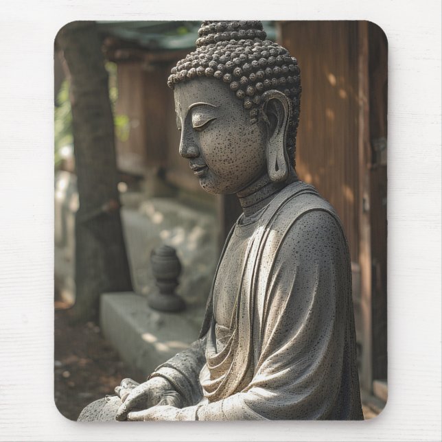 Alfombrilla De Ratón El Buda Tranquilo (Frente)