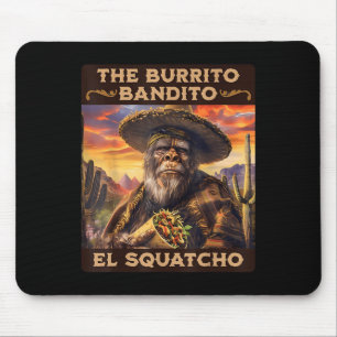 Alfombrilla De Ratón El burrito bandito El Squatcho