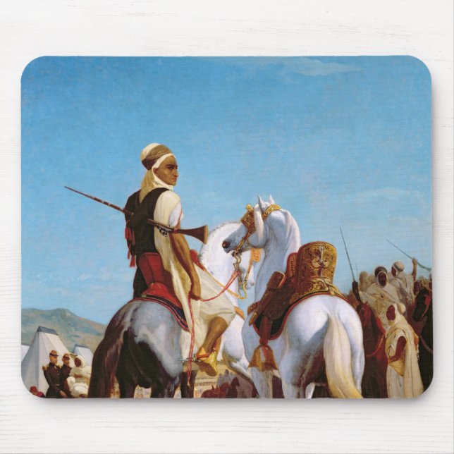 Alfombrilla De Ratón El caballo de Gaada, o el caballo de la (Frente)