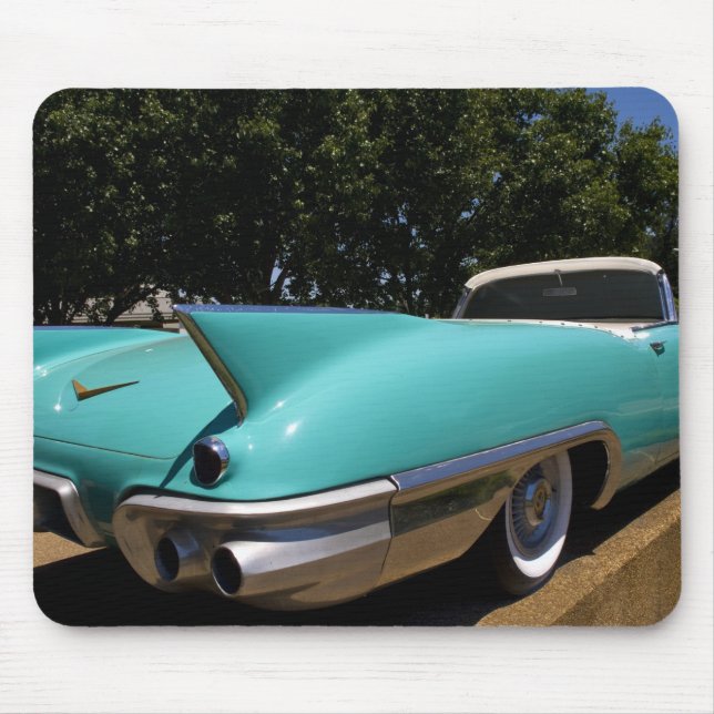 Alfombrilla De Ratón El Cadillac verde de Elvis Presley en (Frente)