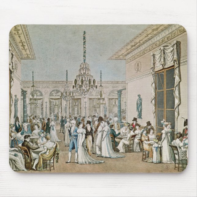 Alfombrilla De Ratón El café Frascati en 1807 (Frente)