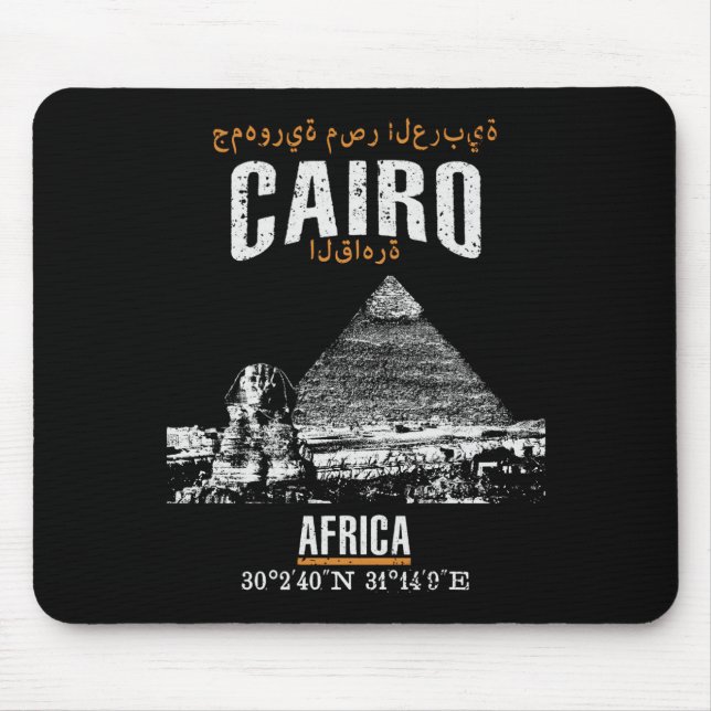 Alfombrilla De Ratón El Cairo (Frente)