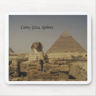 Alfombrilla De Ratón El Cairo, Giza, la esfinge (St.K.)