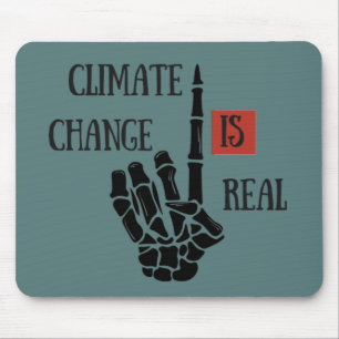 Alfombrilla De Ratón el cambio climático es real