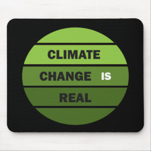 Alfombrilla De Ratón el cambio climático es real