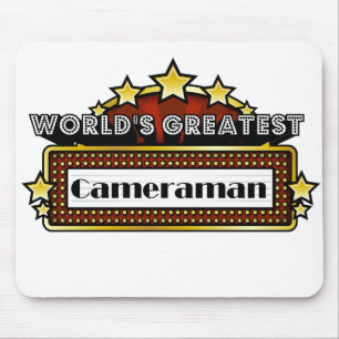 Alfombrilla De Ratón El cameraman más grande del mundo