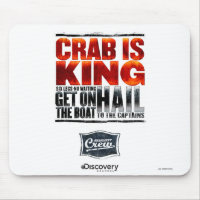 El cangrejo es rey Mousepad