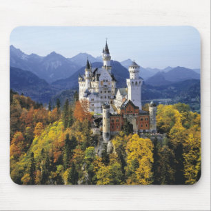 Alfombrilla De Ratón El caprichoso Neuschwanstein es uno de tres