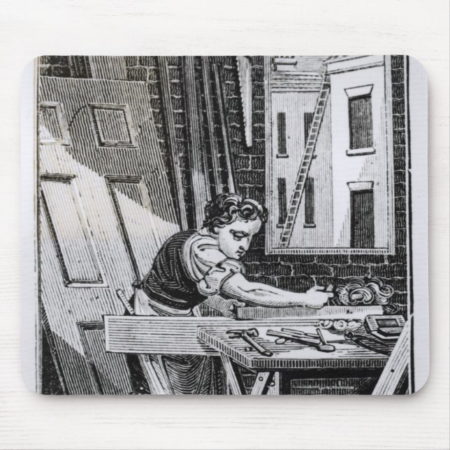 Alfombrilla De Ratón El carpintero (Frente)