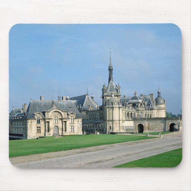 Alfombrilla De Ratón El castillo francés pequeno (Frente)