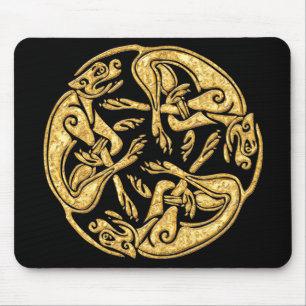 Alfombrilla De Ratón El Celtic persigue arte digital del ornamento