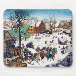 Alfombrilla De Ratón El censo en Belén, Pieter Bruegel
