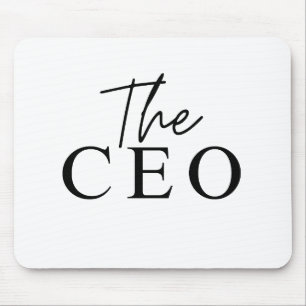 Alfombrilla De Ratón El CEO minimalista único