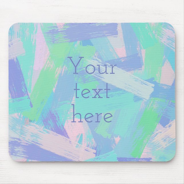 Alfombrilla De Ratón el cepillo abstracto frota ligeramente textura (Frente)