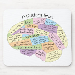 Alfombrilla De Ratón El cerebro de Quilter
