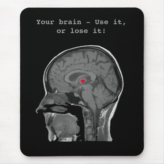Alfombrilla De Ratón El cerebro humano - Mousepad (Frente)