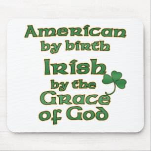 Alfombrilla De Ratón El chiste americano irlandés Mousepads