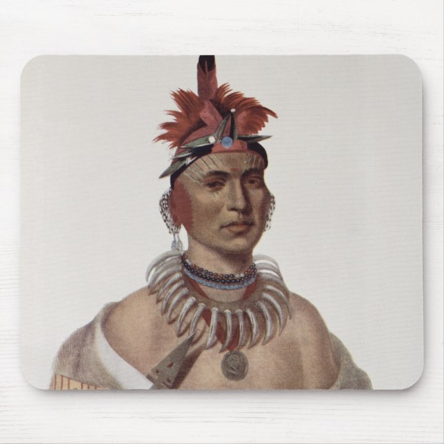 Alfombrilla De Ratón El Chon-CA-PE o "Kansas grande", un jefe de Oto (Frente)