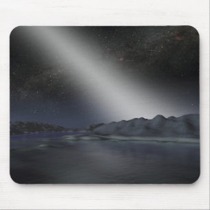 Alfombrilla De Ratón El cielo nocturno de un planeta extranjero