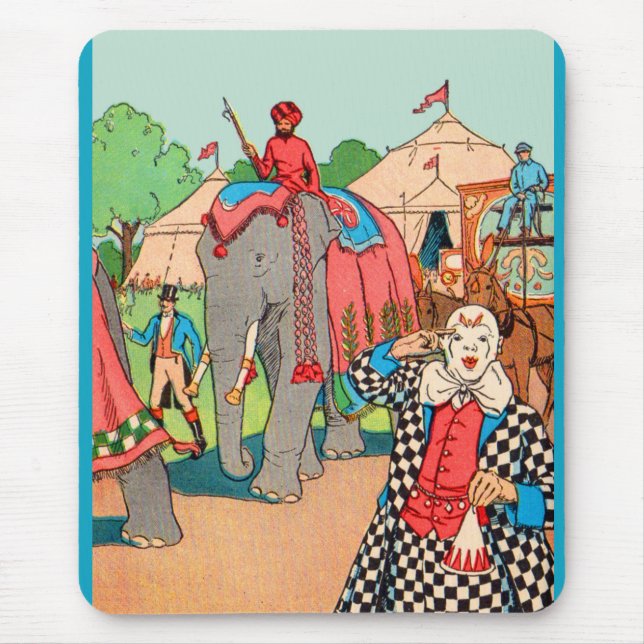 Alfombrilla De Ratón El circo llega a la ciudad (Frente)